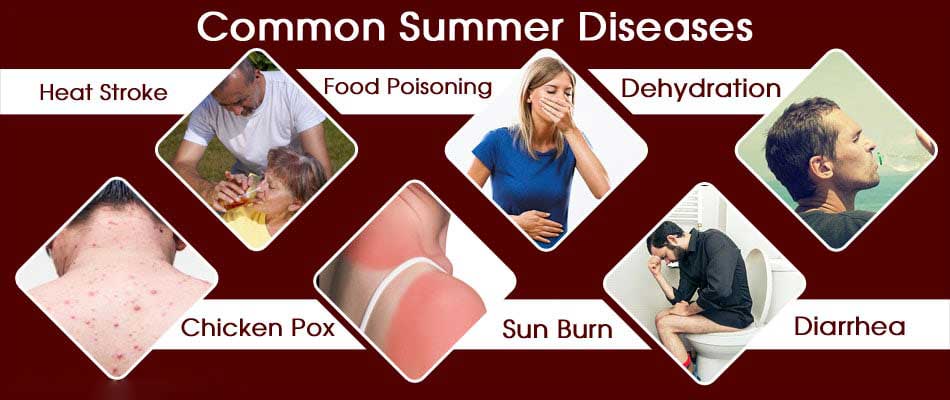 common summer diseases