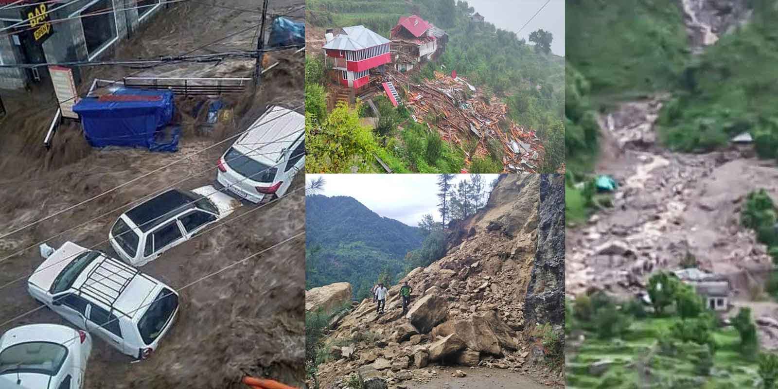 floods and landslides in himachal pradesh